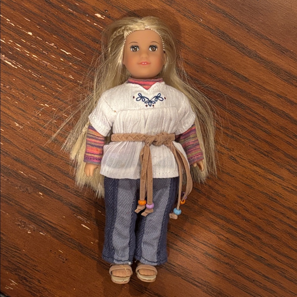 American Girl Doll Mini Julie Doll & Book - Picture 2 of 7